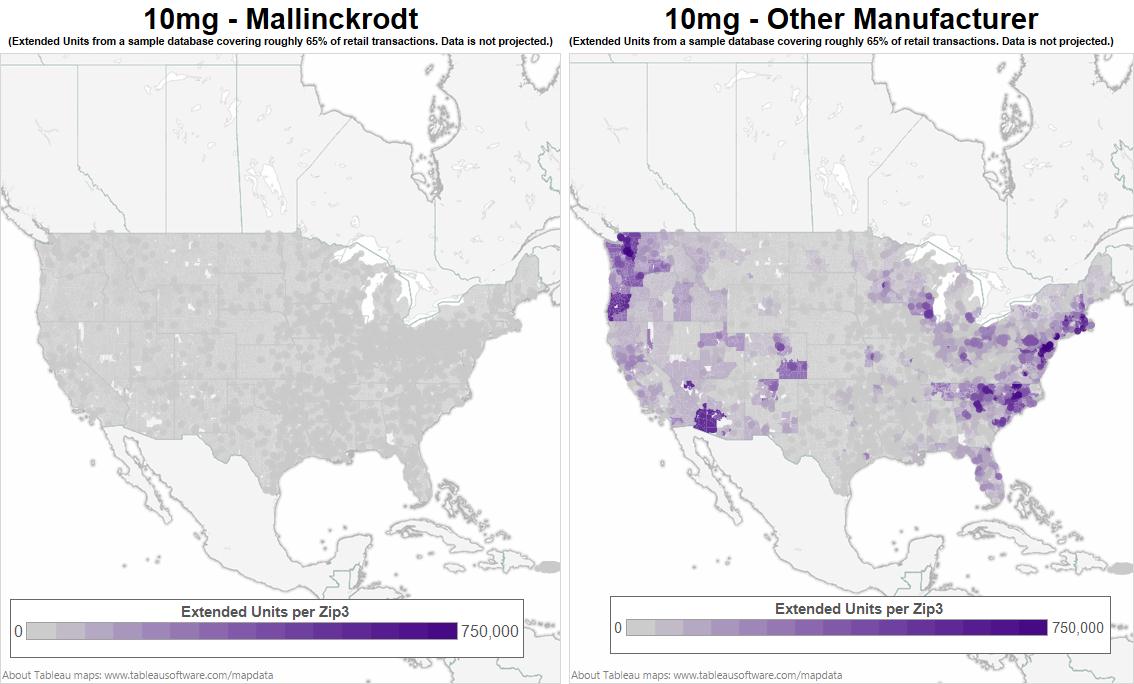 A map of the United States showing the number of extended units per zip in each state. The map is divided into two sections with the left side showing the extent of the extended units and the right side showing a larger map of other manufacturers.<br /><br />The map is color-coded with different shades of purple representing different industries. The industries are represented by different colors with some areas being darker and others being lighter. The purple areas represent higher manufacturing units while the lighter areas represent lower manufacturing units. The text on the map provides additional information about the data such as the total number of units per ZIP and the percentage of other manufacturing units in each country. The image also includes a legend at the bottom that explains the meaning of each color.