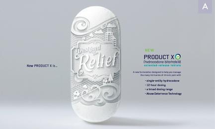 A 3D rendering of an oval-shaped object with a white background. The object appears to be made of a smooth glossy material and has a textured surface. The text on the object reads "Designed Relief" in a bold cursive font. Below the text there is an illustration of a cityscape with buildings trees and a river. The illustration is in a light grey color and is surrounded by a decorative border. On the right side of the image there are three bullet points that read "New PRODUCT X" and "Product X". The bullet points are in different colors - green blue and purple. The first bullet point reads "A new product X is..." the second bullet point says "Hydrochloroquine hydrochloride hydrochloric acid" and the third bullet point states that the product is made with a single-hydrochloride which is a type of hydrochloride that helps to reduce the appearance of wrinkles and fine lines.