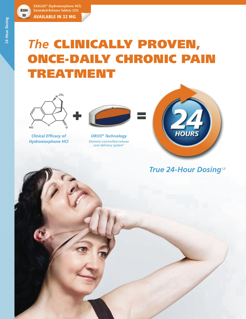 An advertisement for a clinic called "The Clinically Proven Once-Daily Chronic Pain Treatment". The background is white and the text is in orange and blue. On the left side of the image there is a woman with long dark hair smiling and looking up at the sky. She is holding her head with one hand and has her other hand resting on her neck. The text on the image reads "24 hours" and "True 24-Hour Dosing". On the right side there are two icons - one is a blue circle with an orange arrow pointing to the right and the other is a white circle with a blue arrow pointing towards the right. <br /><br />The image also has a logo for the clinic which is a medical device used to treat chronic pain. The clinic's logo is a shield with a white background and a blue and orange color scheme. The overall design of the advertisement is modern and eye-catching.