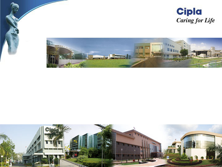 A collage of four different photographs of Cipla a company that provides care for life. <br /><br />The first photograph on the top left shows a statue of a woman holding a baby in her arms. The statue is blue in color and is standing on a pedestal. The background shows a beautiful landscape with trees and greenery. The sky is blue and there are a few clouds in the sky.<br /><br />In the top right photograph there is a photo of a modern building with a green lawn and a blue sky in the background. The building appears to be a hospital or a medical facility. The photo is taken from a different angle looking down on the building and the surrounding landscape. The bottom left photograph shows a large building with multiple floors and a curved roof. The buildings are surrounded by palm trees and other greenery and the sky is a bright blue with a few white clouds.